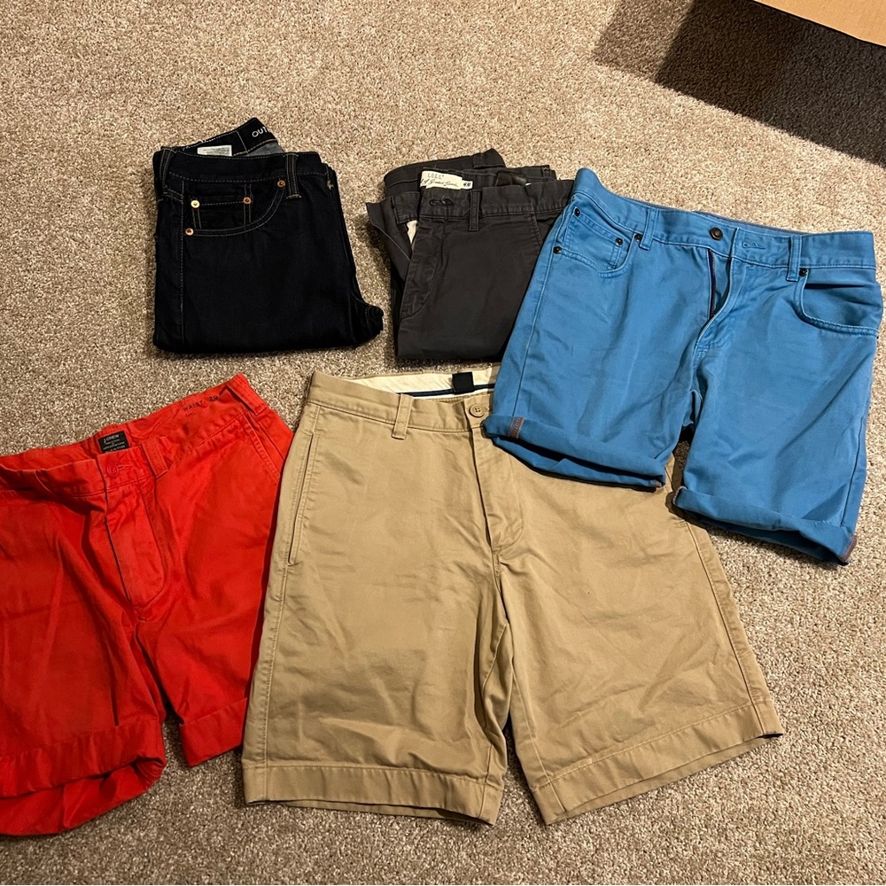 Men’s Size Small (S) Pants/Shorts Bundle